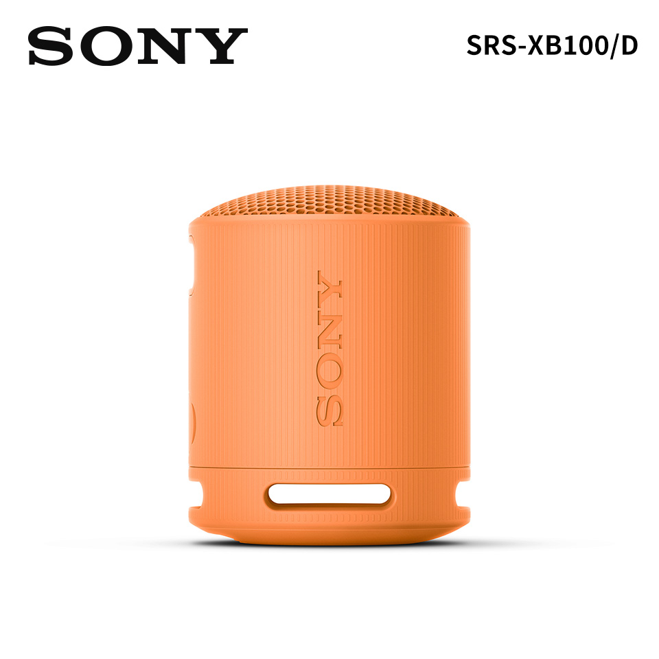 SONY可攜式無線藍牙喇叭 揚聲器-橘