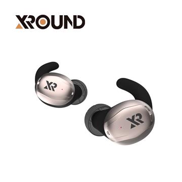 XROUND HEAR AI輔聽藍牙耳機-香檳黑