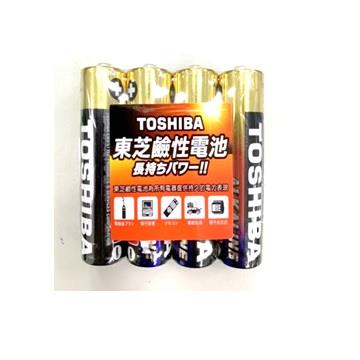東芝鹼性4號電池4入