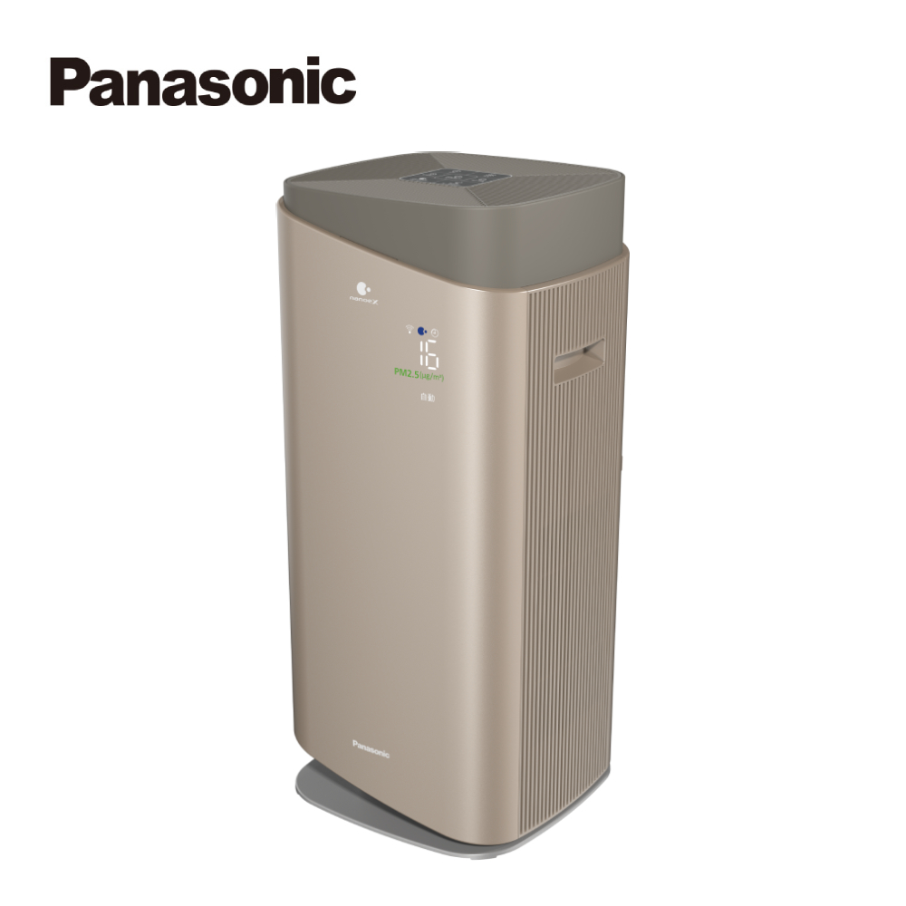 Panasonic nanoeX 15坪空氣清淨機 金