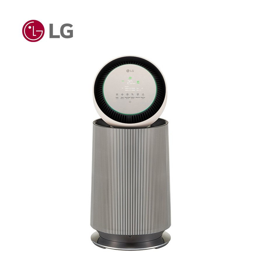 LG PuriCare 360°HEPA 空氣清淨機(含循環扇)-寵物功能增加版二代推薦/適用19坪