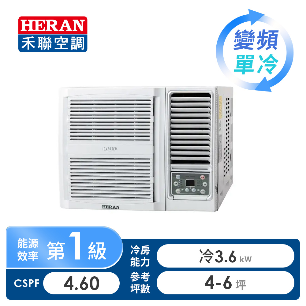 禾聯 HERAN R32 窗型變頻單冷空調