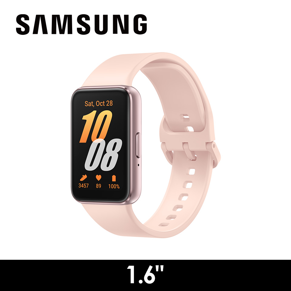 SAMSUNG Galaxy Fit3 雲霧粉 智慧手環