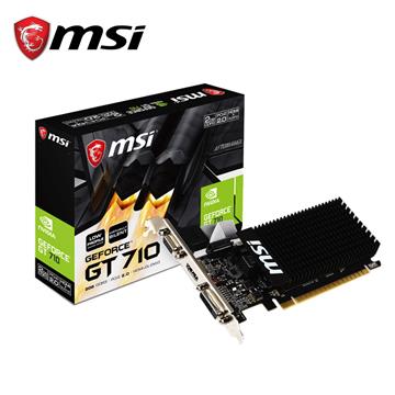 微星 GT 710 2GD3H LP 顯示卡