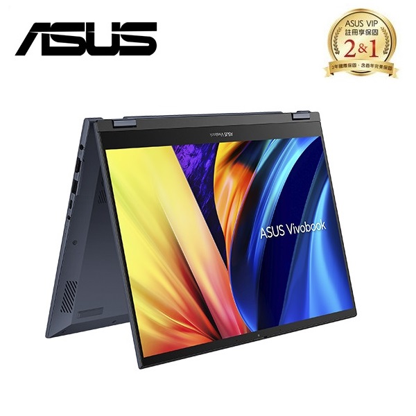 ASUS Vivobook Flip 筆電 藍(記憶體升級)(i5-13500H/8G+16G/512G/W11)
