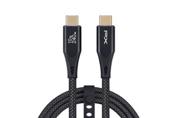 大通 Type-C to C USB3.2 快充傳輸線1M-黑