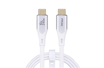 大通 Type-C to C USB3.2 快充傳輸線2M-白