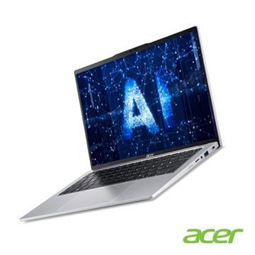 ACER Swift GO 14 筆電 銀(硬碟升級) (U7-155H/16G/512G+2T/W11)