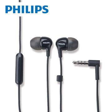 PHILIPS SHE3555耳塞式耳麥-黑