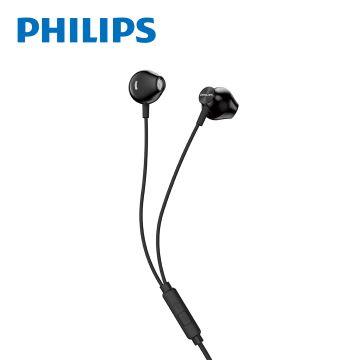 PHILIPS TAUE101耳機附麥克風-黑