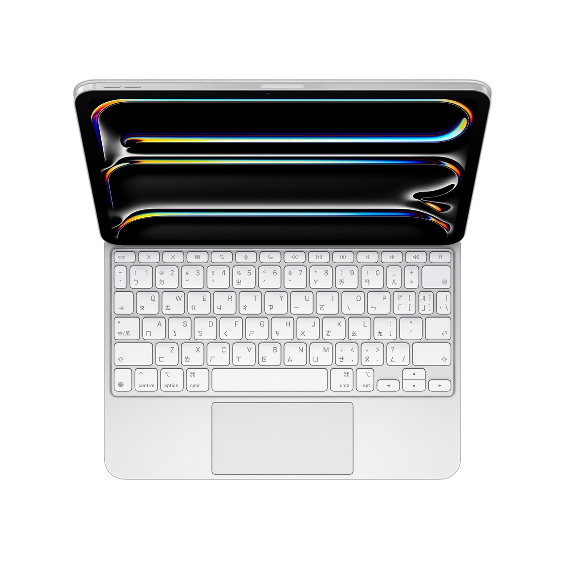 iPad Pro 11吋(M4)巧控鍵盤-白色