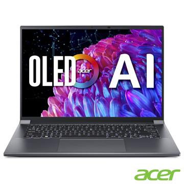 ACER Swift X 筆記型電腦 灰 (U7-155H&#47;32G&#47;512G&#47;RTX4050&#47;W11)