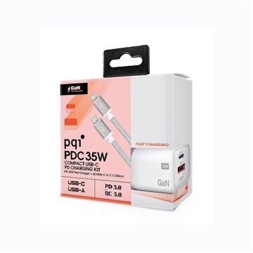 PQI 35W GaN氮化鎵充電器組