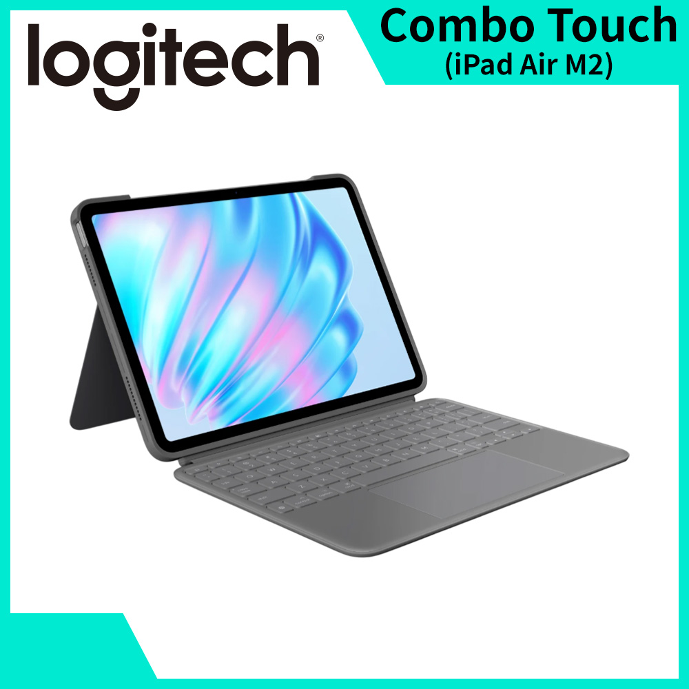 羅技 Logitech Combo Touch鍵盤保護套(iPad Air M2)