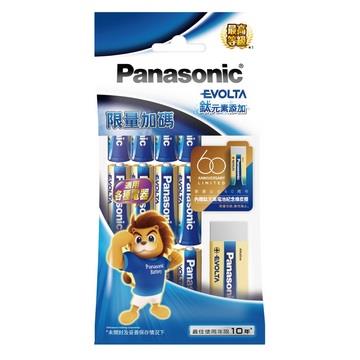 國際牌 Panasonic EVOLTA鈦元素電池3號12入 + YOUPIN 電池檢測器