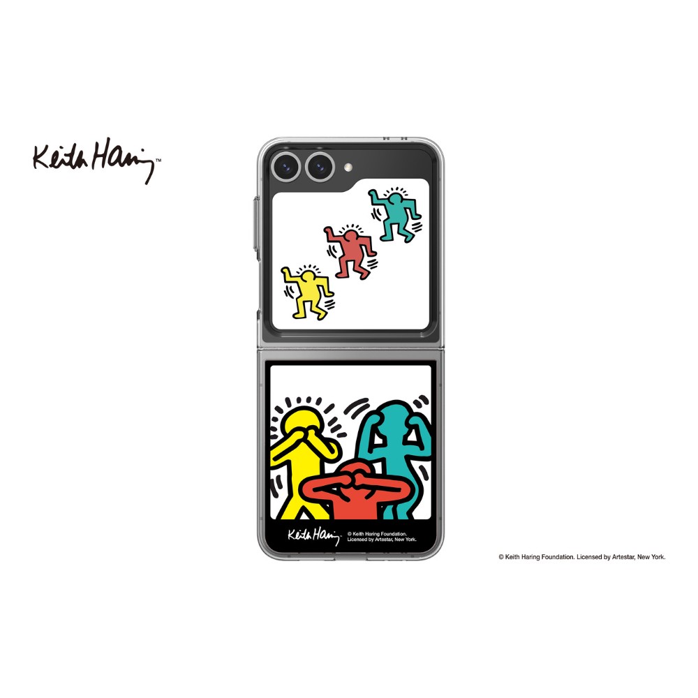 SAMSUNG Z Flip6 Keith Haring 聯名感應卡