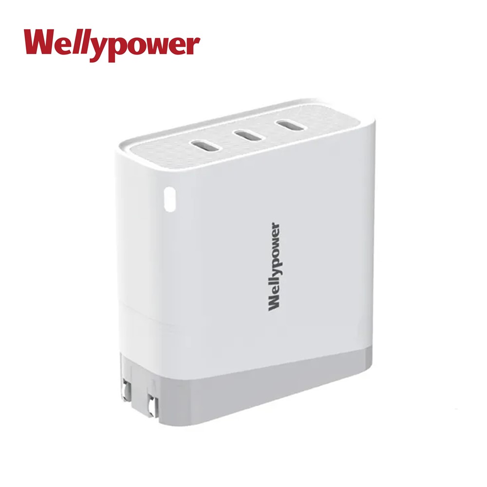 Wellypower 100W GaN氮化鎵快充充電器-白