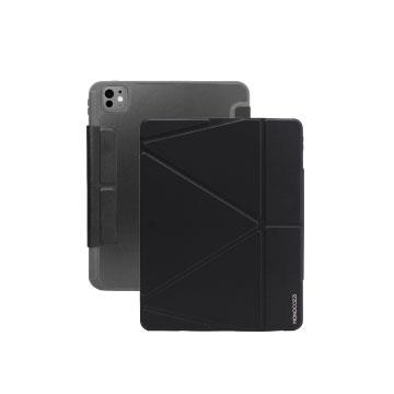 MONOCOZZI iPad Pro 11透背皮革保護套-黑