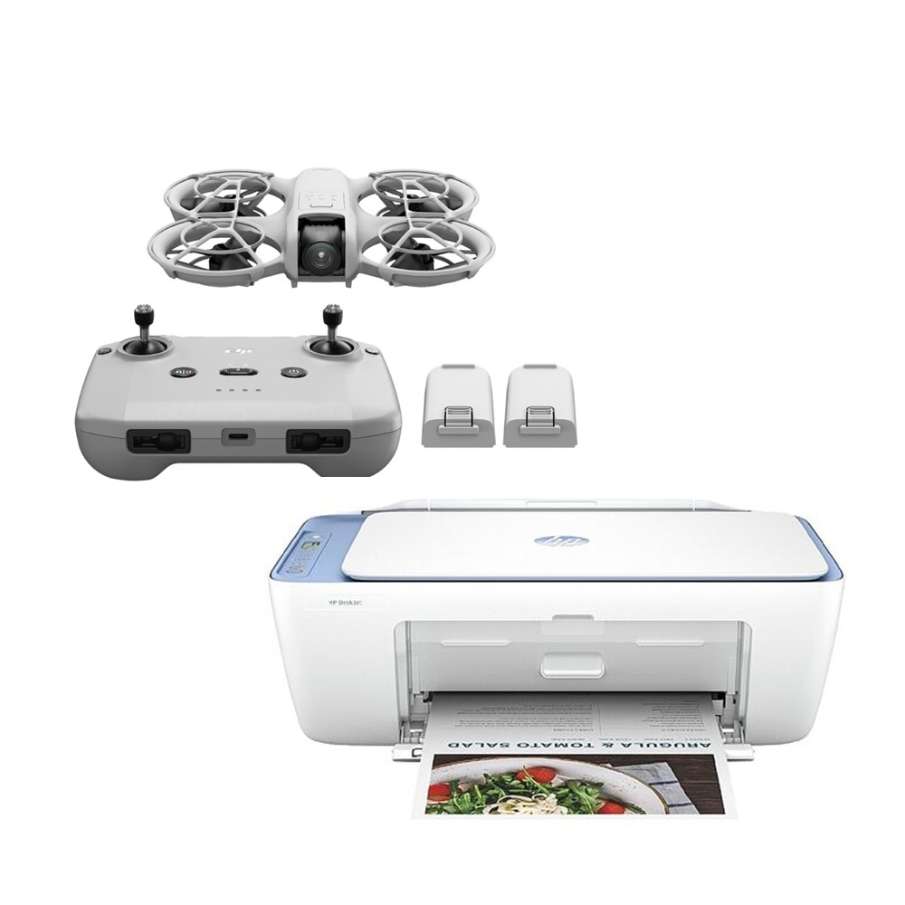 DJI NEO 暢飛套裝 + HP Deskjet UIA 4925 無線噴墨印表機