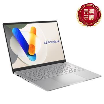 ASUS Vivobook S14 OLED 筆電 銀(硬碟升級) (Ryzen AI 9 HX&#47;32G&#47;4T SSD&#47;W11)