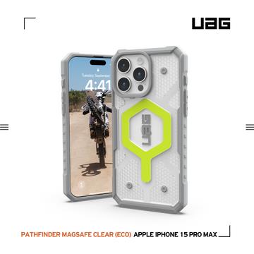 UAG i16 Pro 磁吸經典保護殼-透明螢光圈