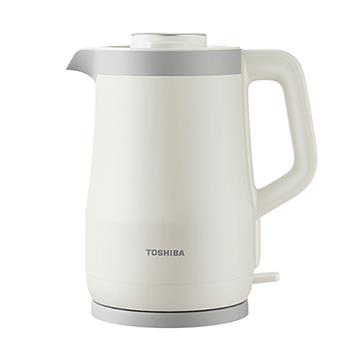 TOSHIBA 1.5L 防傾倒快煮壺-白