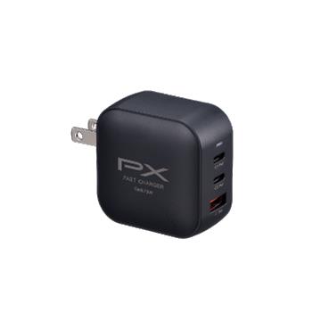 大通 快充2C1A 氮化鎵70W 充電器-黑