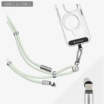 grantclassic C to C 60W 充電掛繩160cm-綠