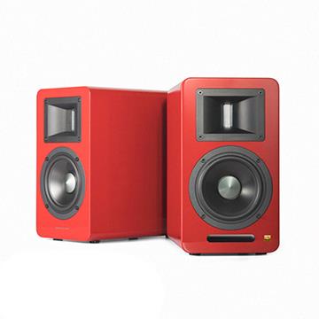 Edifier A100 PLUS雙聲道主動式音箱-紅