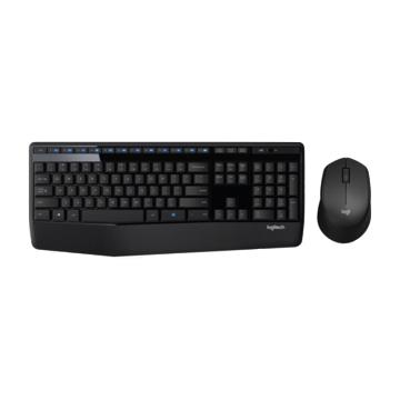 羅技 Logitech MK345無線鍵鼠組-黑