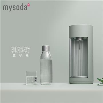 mysoda Glassy氣泡水機-雲杉綠