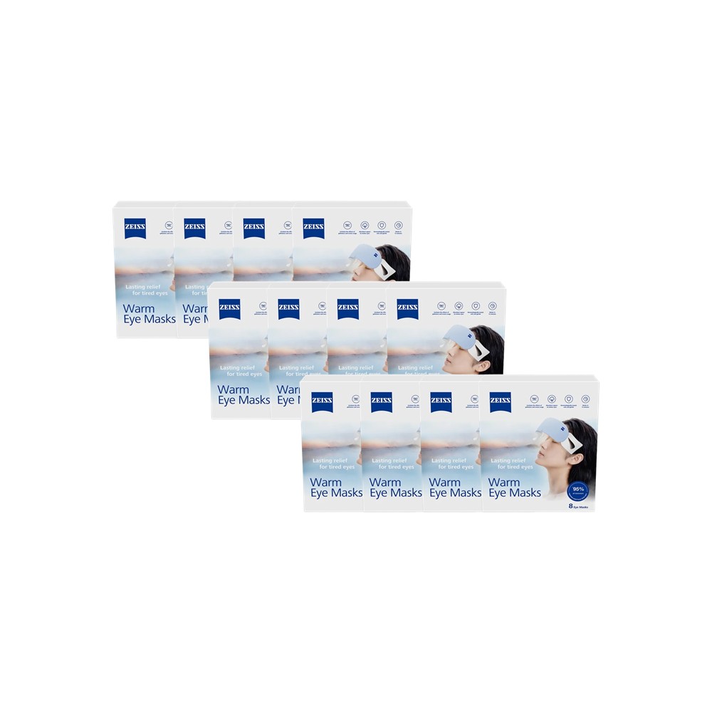 【12盒】Zeiss蔡司 蒸氣眼罩-8入盒裝 (共96入)