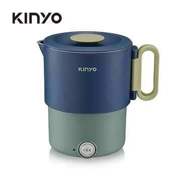 KINYO 雙電壓小圓鍋(深藍)