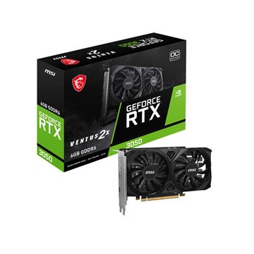 微星 RTX3050 VENTUS 2X E 6G OC 顯示卡 (GeForce/ RTX 3050/6GB/GDDR6)