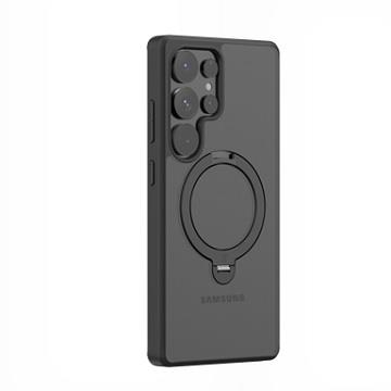 TORRAS S25 Ultra 旋轉支架磁吸殼-霧面黑