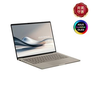 華碩 ASUS Zenbook OLED AI筆電 14" (Snapdragon X1 26 100/32G/1T/UMA/W11) 金