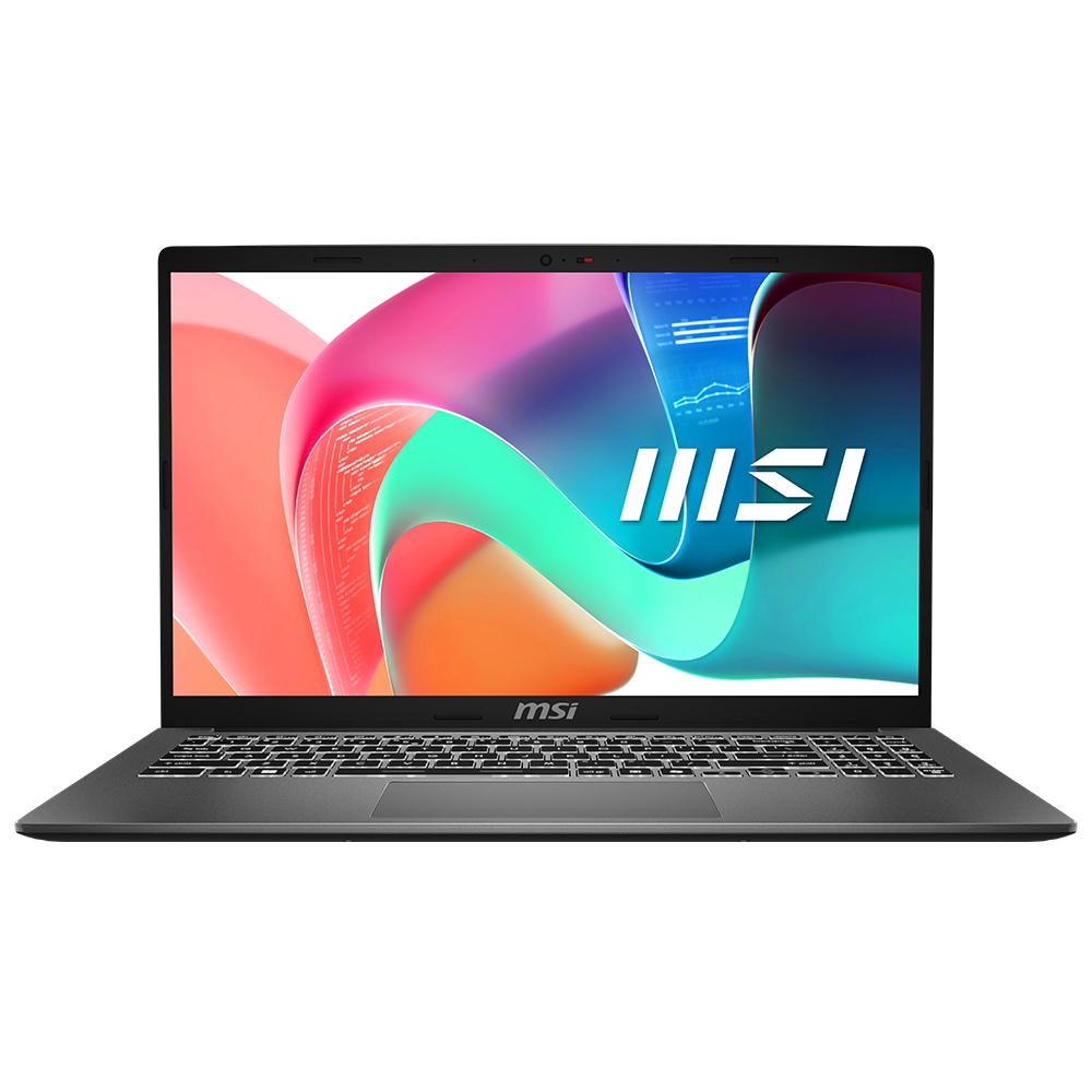 微星 MSI Modern AI筆電 15.6" (i3-1315U/8G/512G/UMA/W11) 灰