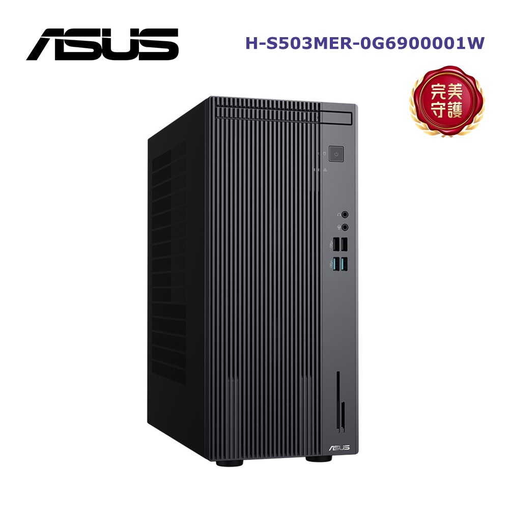 華碩 ASUS S503MER 桌上型桌機 (G6900/8G/256G/UMA/W11)