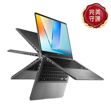 ASUS VivoBook 14 Flip 筆記型電腦 灰 (Ultra 5-226V/16G/1TB SSD/W11)