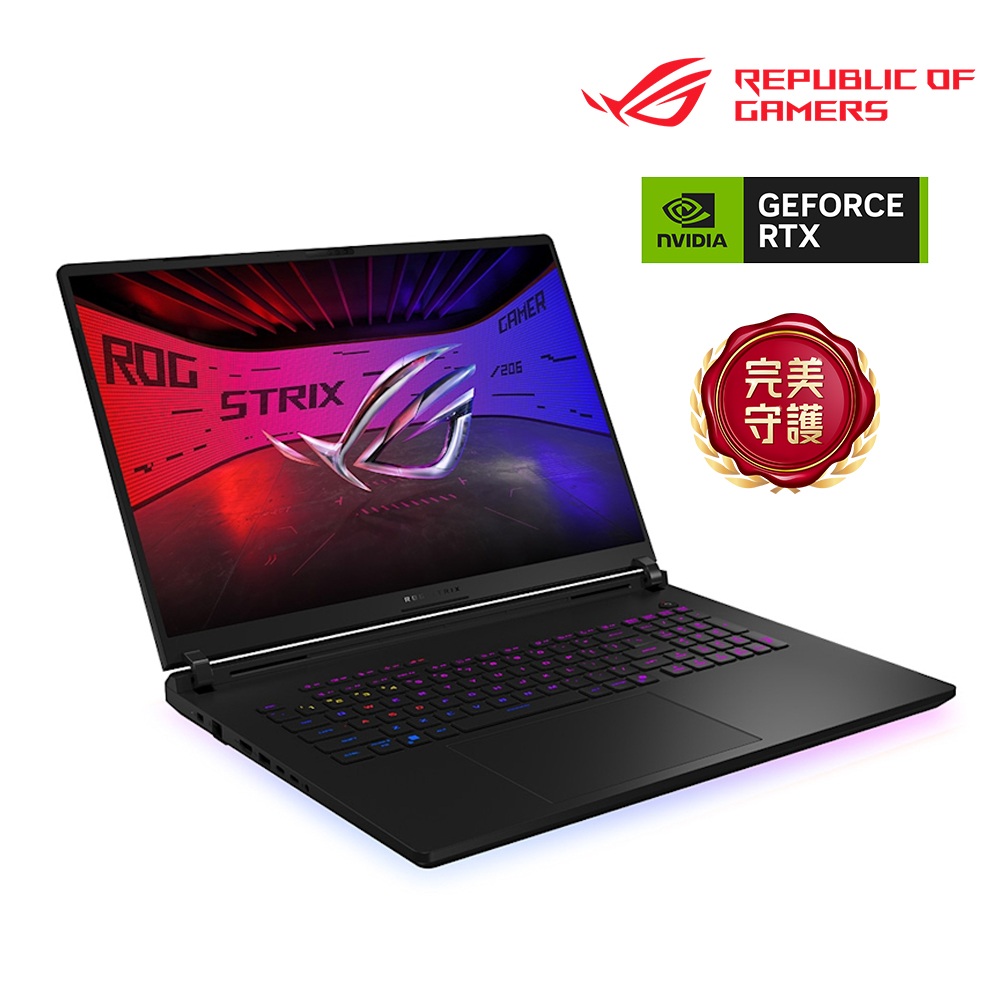 ASUS ROG Strix SCAR 16 電競筆電 黑 (U9-275HX/32G/1TB/GeForce RTX5080/W11)