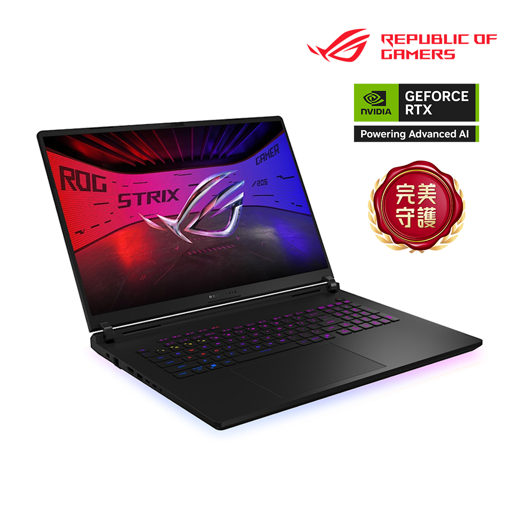 ASUS ROG Strix SCAR 16 電競筆電 黑 (U9-275HX/32G/1TB/GeForce RTX5080/W11)