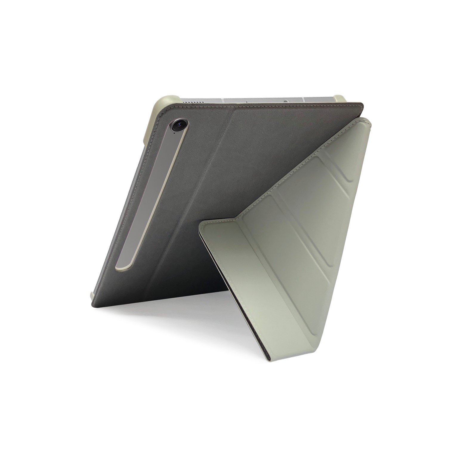 Tab S10 FE+ 多角度書本式保護殼-灰(S10FP1GY)