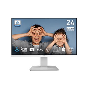 微星 MSI PRO 24型 FHD VA平面螢幕-白 (1920x1080/100Hz/1ms)