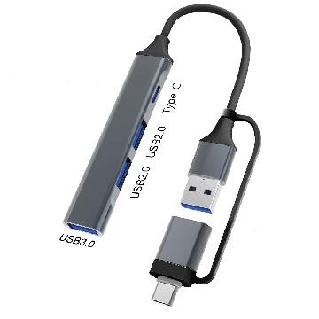 TRUSDER TYPE-C 3.0 4PORT HUB