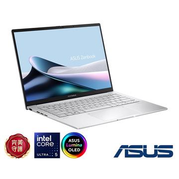 ASUS Zenbook 14 OLED 輕薄筆電 銀 (Ultra 5-225H/16G/1TB SSD/W11)
