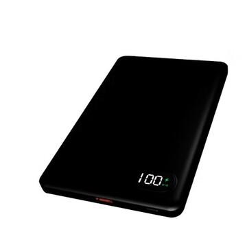 MCK 超薄磁吸行動電源5000mAh-耀石黑
