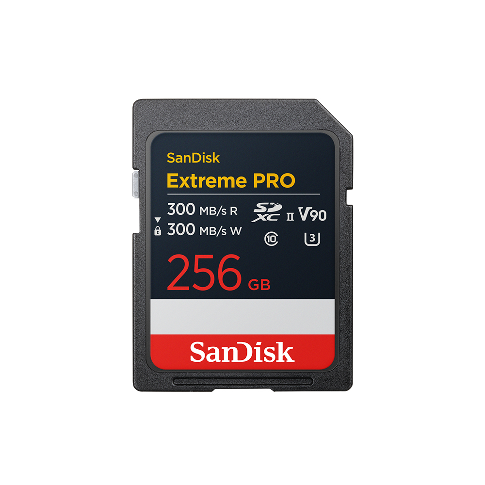 SanDisk Extreme Pro SD 256GB V90 記憶卡
