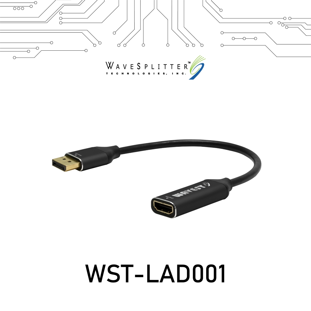 威世波 主動式DisplayPort to HDMI 轉接器