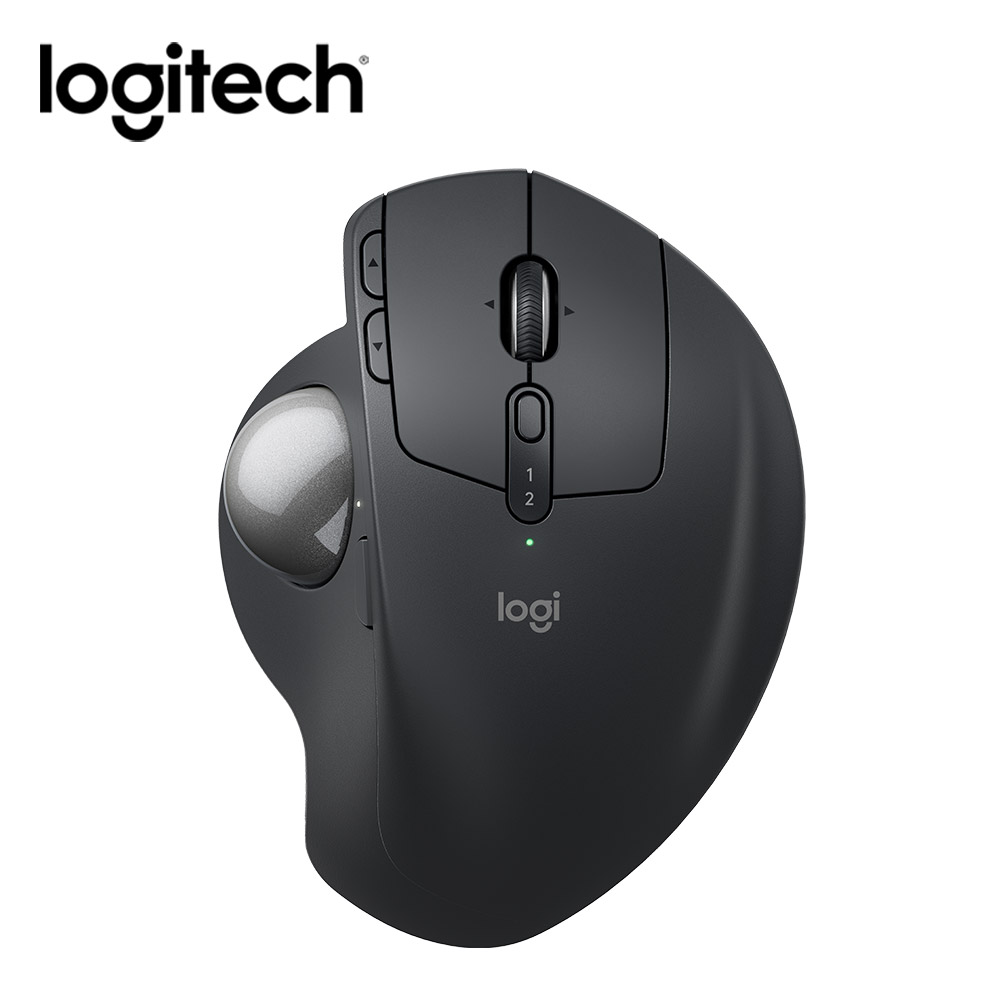 羅技Logitech MX Ergo S無線軌跡球-石墨黑