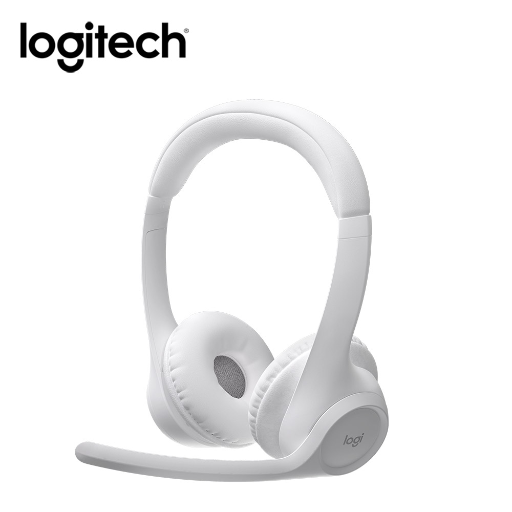 羅技Logitech Zone 300無線藍牙耳麥-珍珠白
